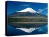 Mount Fuji, Lake Yamanaka, Fuji, Honshu, Japan-Steve Vidler-Stretched Canvas