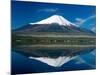 Mount Fuji, Lake Yamanaka, Fuji, Honshu, Japan-Steve Vidler-Mounted Photographic Print