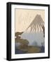 Mount Fuji under the Snow-Toyota Hokkei-Framed Giclee Print