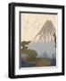 Mount Fuji under the Snow-Toyota Hokkei-Framed Giclee Print