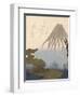 Mount Fuji under the Snow-Toyota Hokkei-Framed Giclee Print