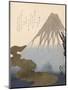 Mount Fuji under the Snow-Toyota Hokkei-Mounted Giclee Print