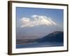 Mount Fuji, Viewed across Mototsu-Ko, One of the Lakes in the Fuji Go-Ko Region, Honshu, Japan-Gavin Hellier-Framed Photographic Print