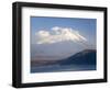 Mount Fuji, Viewed across Mototsu-Ko, One of the Lakes in the Fuji Go-Ko Region, Honshu, Japan-Gavin Hellier-Framed Photographic Print