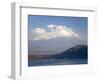 Mount Fuji, Viewed across Mototsu-Ko, One of the Lakes in the Fuji Go-Ko Region, Honshu, Japan-Gavin Hellier-Framed Photographic Print