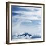 Mount Fuji with Clouds-Micha Pawlitzki-Framed Premium Photographic Print