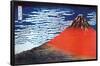Mount Fuji-Katsushika Hokusai-Framed Poster