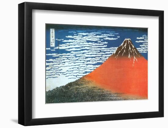 Mount Fuji-Katsushika Hokusai-Framed Art Print