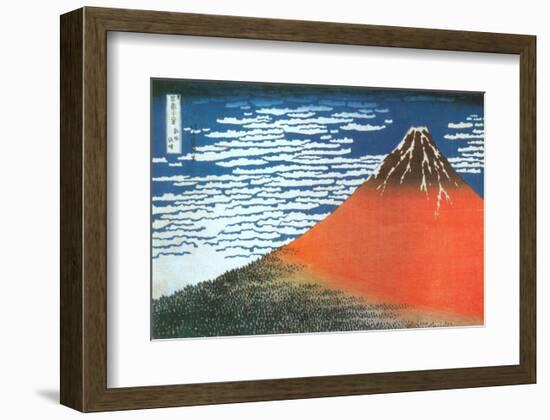 Mount Fuji-Katsushika Hokusai-Framed Art Print