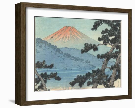 Mount Fuji-Kawase Hasui-Framed Premium Giclee Print