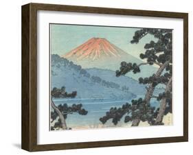 Mount Fuji-Kawase Hasui-Framed Premium Giclee Print