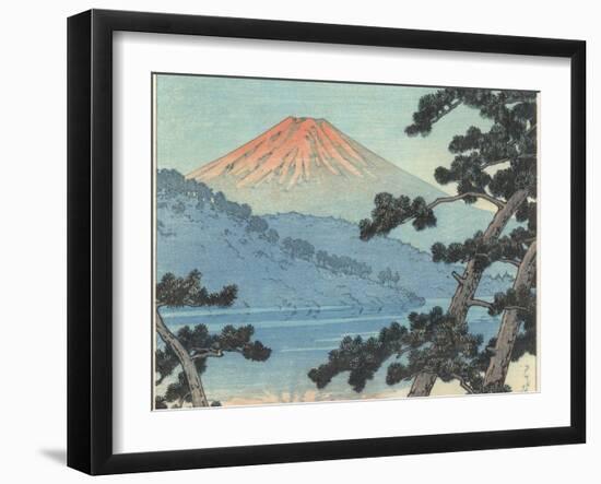 Mount Fuji-Kawase Hasui-Framed Premium Giclee Print