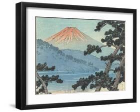 Mount Fuji-Kawase Hasui-Framed Premium Giclee Print