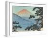 Mount Fuji-Kawase Hasui-Framed Premium Giclee Print