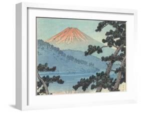 Mount Fuji-Kawase Hasui-Framed Premium Giclee Print