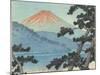 Mount Fuji-Kawase Hasui-Mounted Premium Giclee Print