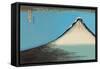 Mount Fuji-Katsushika Hokusai-Framed Stretched Canvas