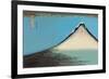 Mount Fuji-Katsushika Hokusai-Framed Premium Giclee Print