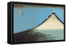 Mount Fuji-Katsushika Hokusai-Framed Stretched Canvas