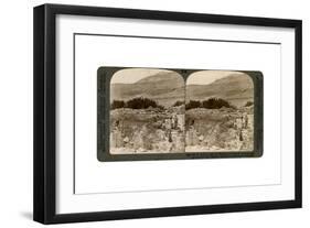 Mount Gerizim, Where the Samaritans Worshipped, Palestine, 1900-Underwood & Underwood-Framed Giclee Print