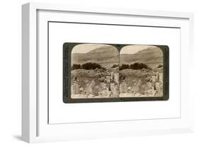 Mount Gerizim, Where the Samaritans Worshipped, Palestine, 1900-Underwood & Underwood-Framed Giclee Print