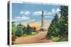 Mount Greylock, Massachusetts - View of the Memorial Beacon-Lantern Press-Stretched Canvas
