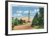 Mount Greylock, Massachusetts - View of the Memorial Beacon-Lantern Press-Framed Art Print