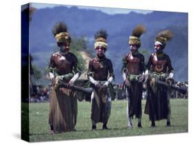 Mount Hagen Boys, Papua New Guinea-Maureen Taylor-Stretched Canvas