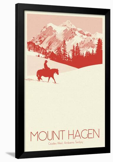 Mount Hagen-null-Framed Poster