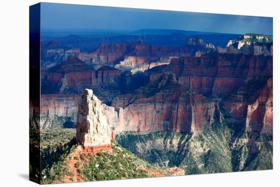 Mount Hayden from Point Imperial, north rim, Grand Canyon, Arizona-Geraint Tellem-Stretched Canvas