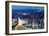 Mount Hayden from Point Imperial, north rim, Grand Canyon, Arizona-Geraint Tellem-Framed Photographic Print