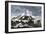 Mount Hekia Volcano with Steam Emitting from the Summit, Iceland, 1800s-null-Framed Giclee Print