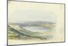 Mount Hermon and the Sea of Galilee, 1874-Claude Conder-Mounted Giclee Print