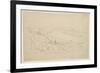 Mount Holyoke, Massachusetts (Graphite on Tracing Paper)-Thomas Cole-Framed Giclee Print