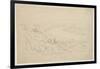 Mount Holyoke, Massachusetts (Graphite on Tracing Paper)-Thomas Cole-Framed Giclee Print