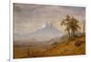 Mount Hood, 1863-Albert Bierstadt-Framed Giclee Print