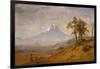 Mount Hood, 1863-Albert Bierstadt-Framed Giclee Print