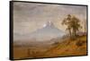 Mount Hood, 1863-Albert Bierstadt-Framed Stretched Canvas
