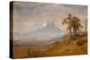 Mount Hood, 1863-Albert Bierstadt-Stretched Canvas