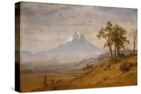 Mount Hood, 1863-Albert Bierstadt-Stretched Canvas
