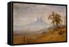 Mount Hood, 1863-Albert Bierstadt-Framed Stretched Canvas