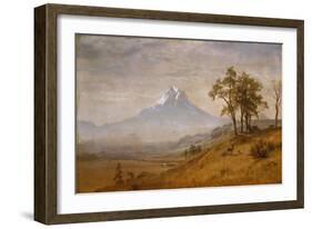 Mount Hood, 1863-Albert Bierstadt-Framed Giclee Print