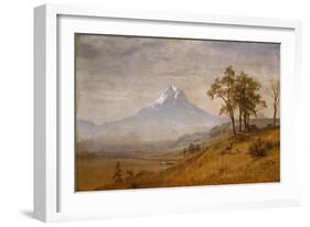 Mount Hood, 1863-Albert Bierstadt-Framed Giclee Print