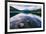 Mount Hood and Clouds in Reflection, Trillium Lake Wilderness Oregon-Vincent James-Framed Photographic Print