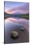 Mount Hood at Beautiful Trillium Lake-Vincent James-Stretched Canvas