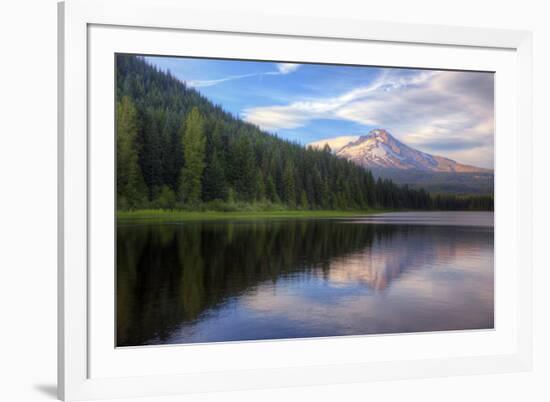 Mount Hood from Trillium Lake, Oregon-Vincent James-Framed Photographic Print