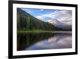 Mount Hood from Trillium Lake, Oregon-Vincent James-Framed Photographic Print