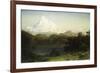 Mount Hood in Oregon-Albert Bierstadt-Framed Giclee Print