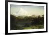 Mount Hood in Oregon-Albert Bierstadt-Framed Giclee Print