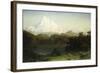 Mount Hood in Oregon-Albert Bierstadt-Framed Giclee Print
